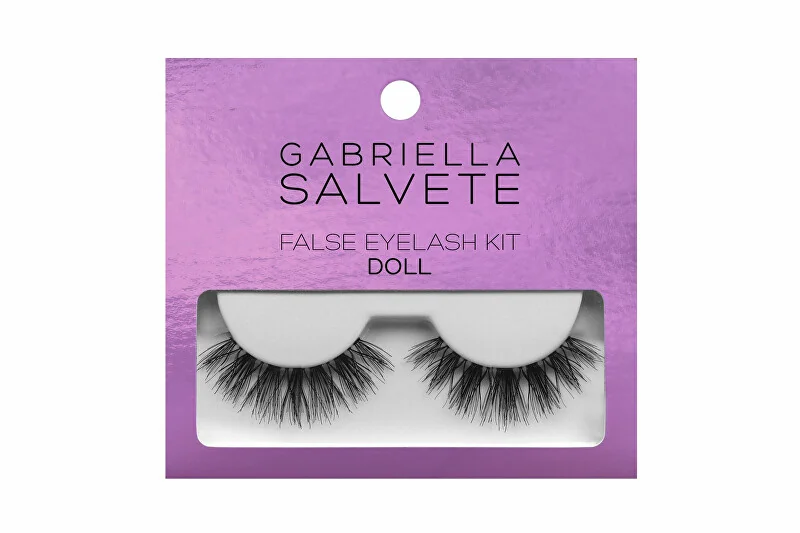 Gabriella Salvete Umelé riasy s lepidlom Doll 1×1 ks, umelé riasy s lepidlom