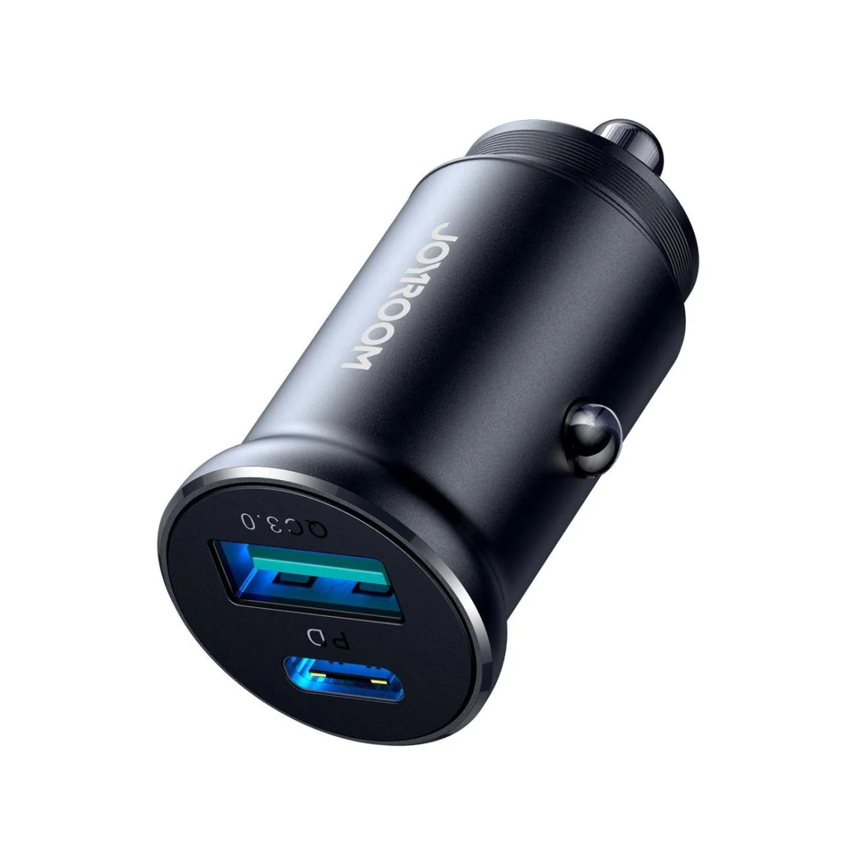 Joyroom JR-CCN05 autonabíjačka USB / USB-C 30W, čierna