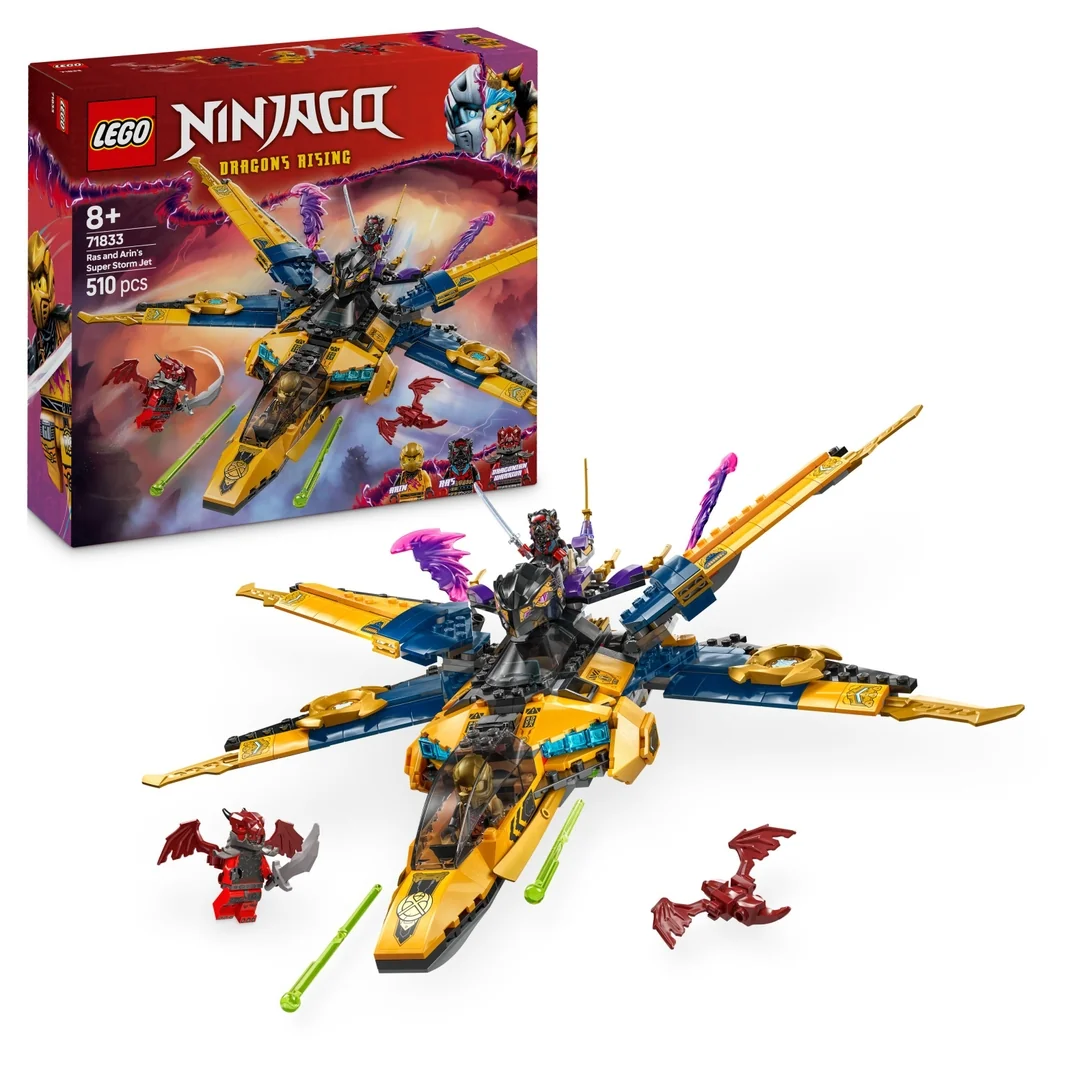 LEGO® Ninjago® 71833 Rasovo a Arinovo superbúrkové lietadlo