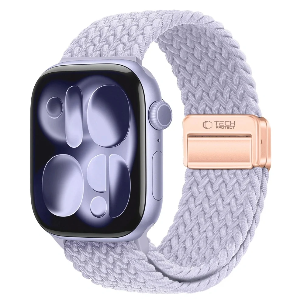 Tech-Protect Nylon Mag remienok na Apple Watch 40/41/42mm, periwinkle