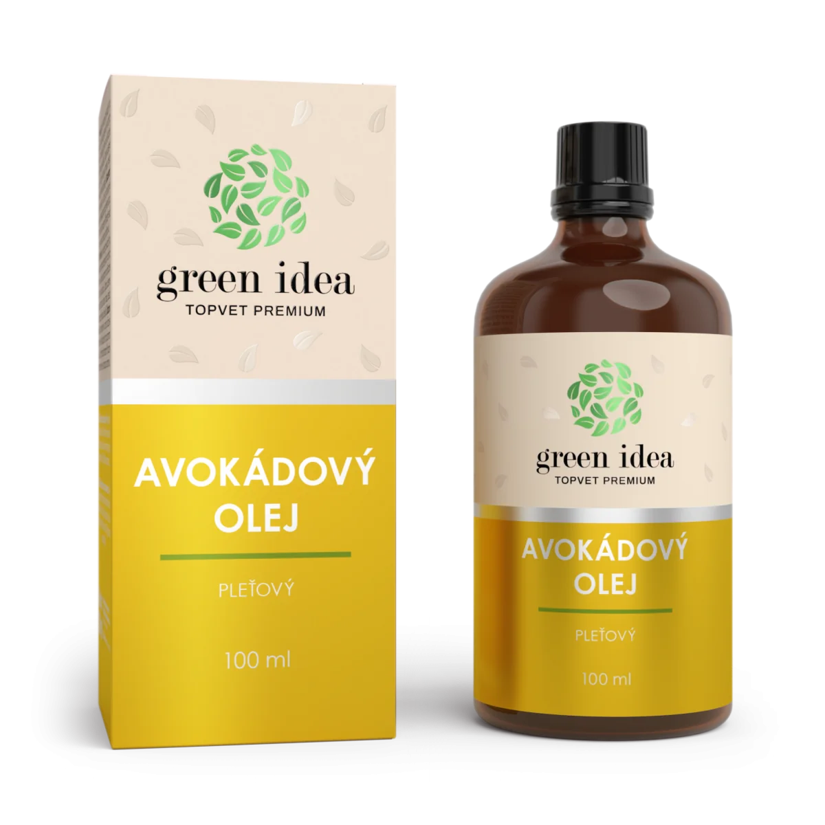 Avokádový pleťový olej – 100 ml – Green idea