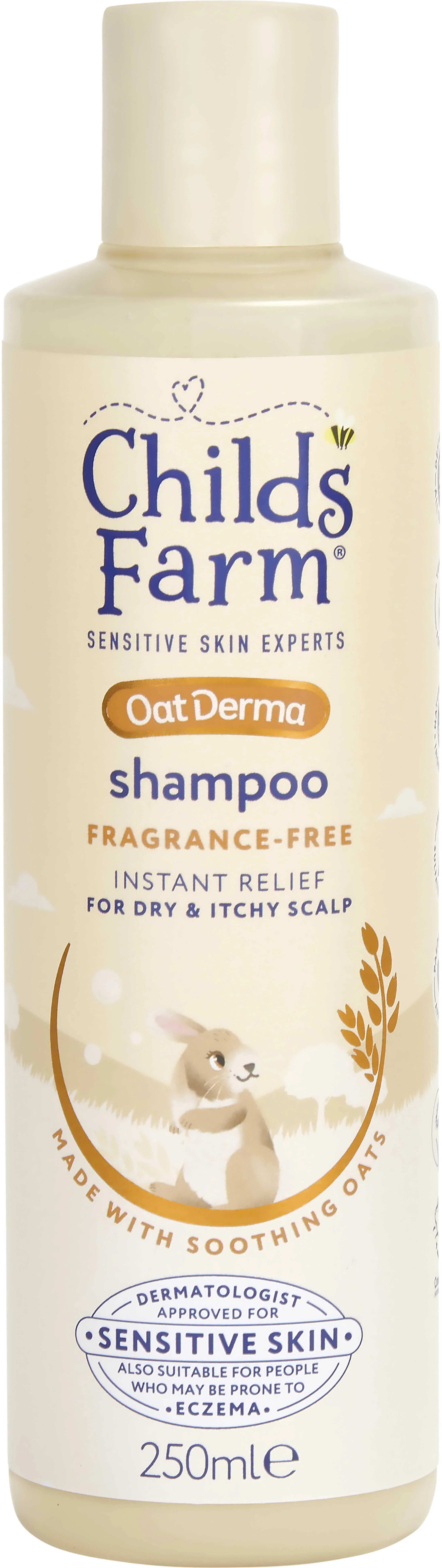 Childs Farm Oat Derma Šampón bez parfumácie 250 ml