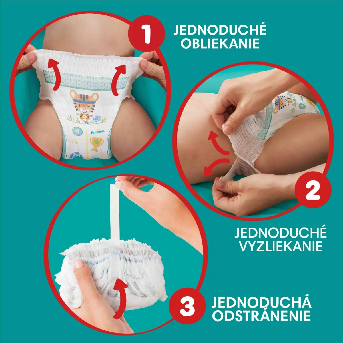 PAMPERS PANTS PLIEN.NOHAVICKY V.7 17KG 42KS 1×42 ks, plienkové nohavičky vo veľkosti 7