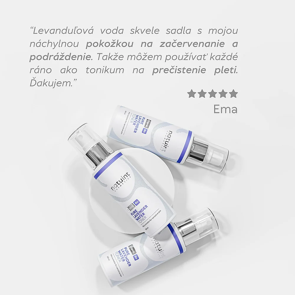 Natuint cosmetics - BIO Levanduľová voda 250 ml Organic