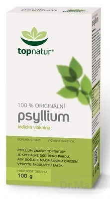 topnatur PSYLLIUM VLÁKNINA 1×100 g, výživový doplnok
