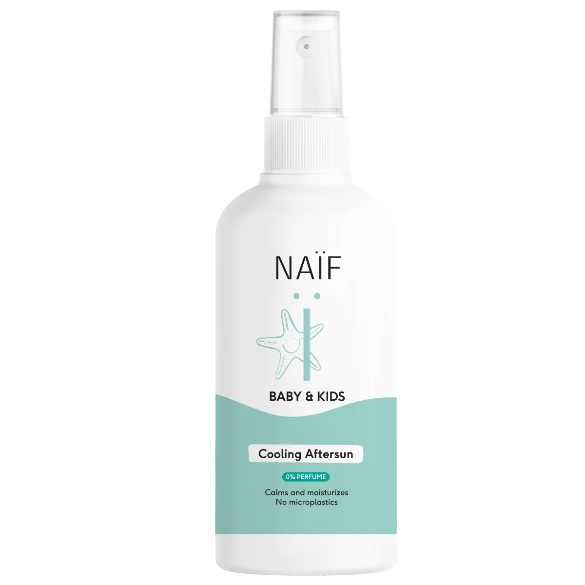 NAÏF Sprej po opaľovaní pre deti a bábätká bez parfumácie 1×175 ml, sprej po opaľovaní