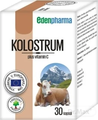 EDENPharma KOLOSTRUM 1×30 cps, výživový doplnok