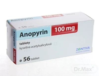 Anopyrin 100 mg 1×56 tbl, liek