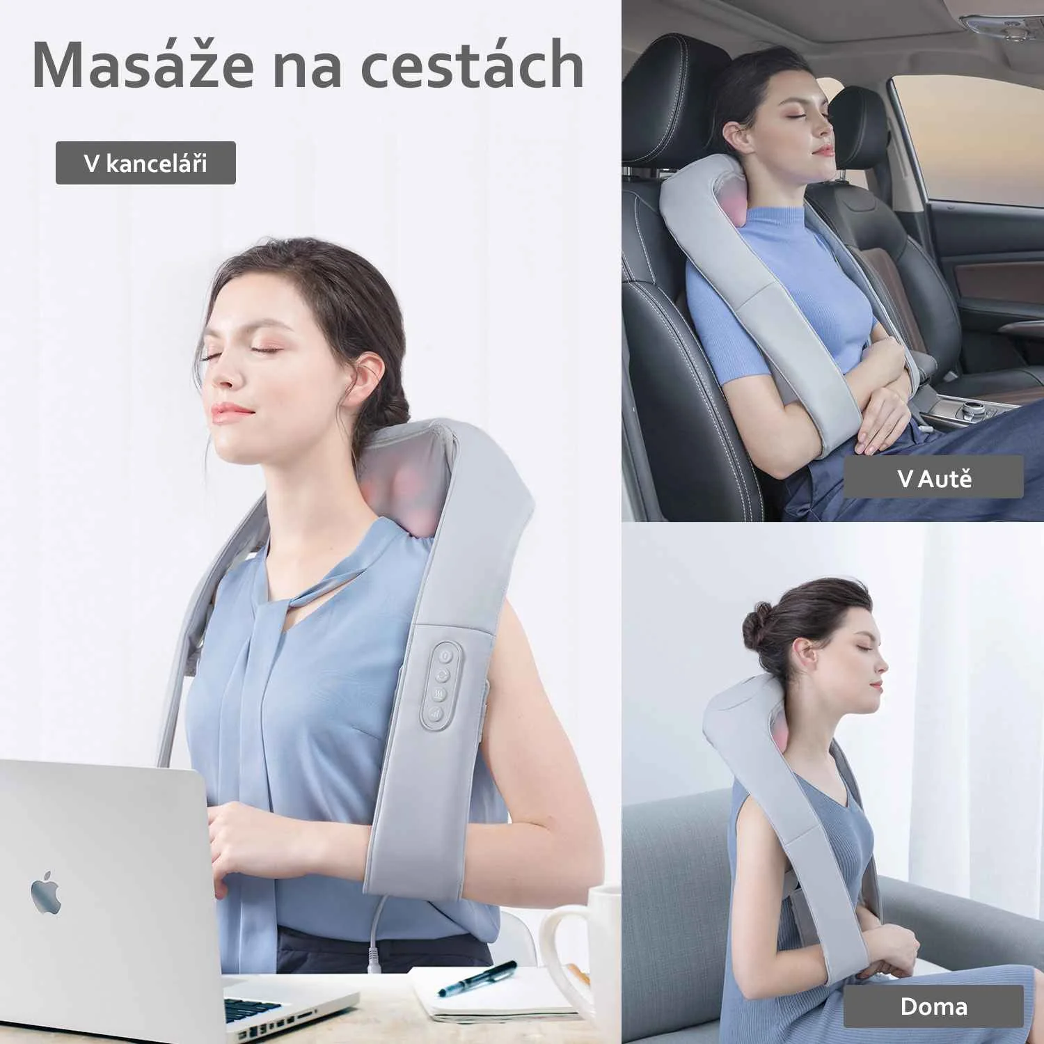 NAIPO oCUDDLE-C1 Masážny golier 1×1 ks, masážny golier