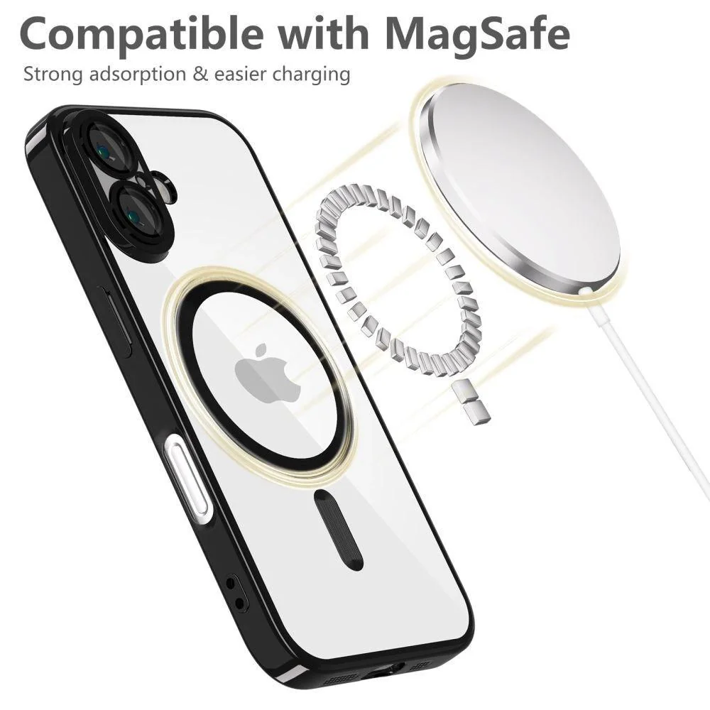 Obal na iPhone 16 - Čierna s MagSafe, 1 x 1 ks