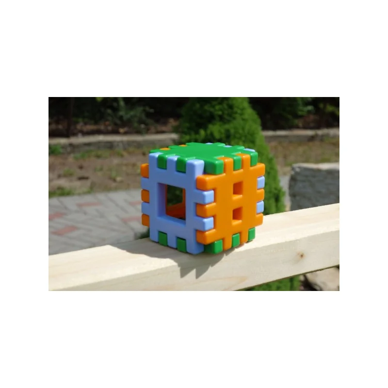 SEVA Stavebnica Blok z melásky 36ks v krabici 22x15x6cm 12m + 