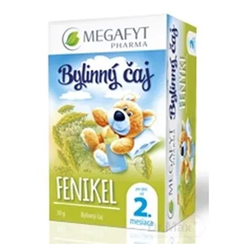MEGAFYT Bylinný čaj FENIKEL pre deti 20×1,5 g, bylinný čaj