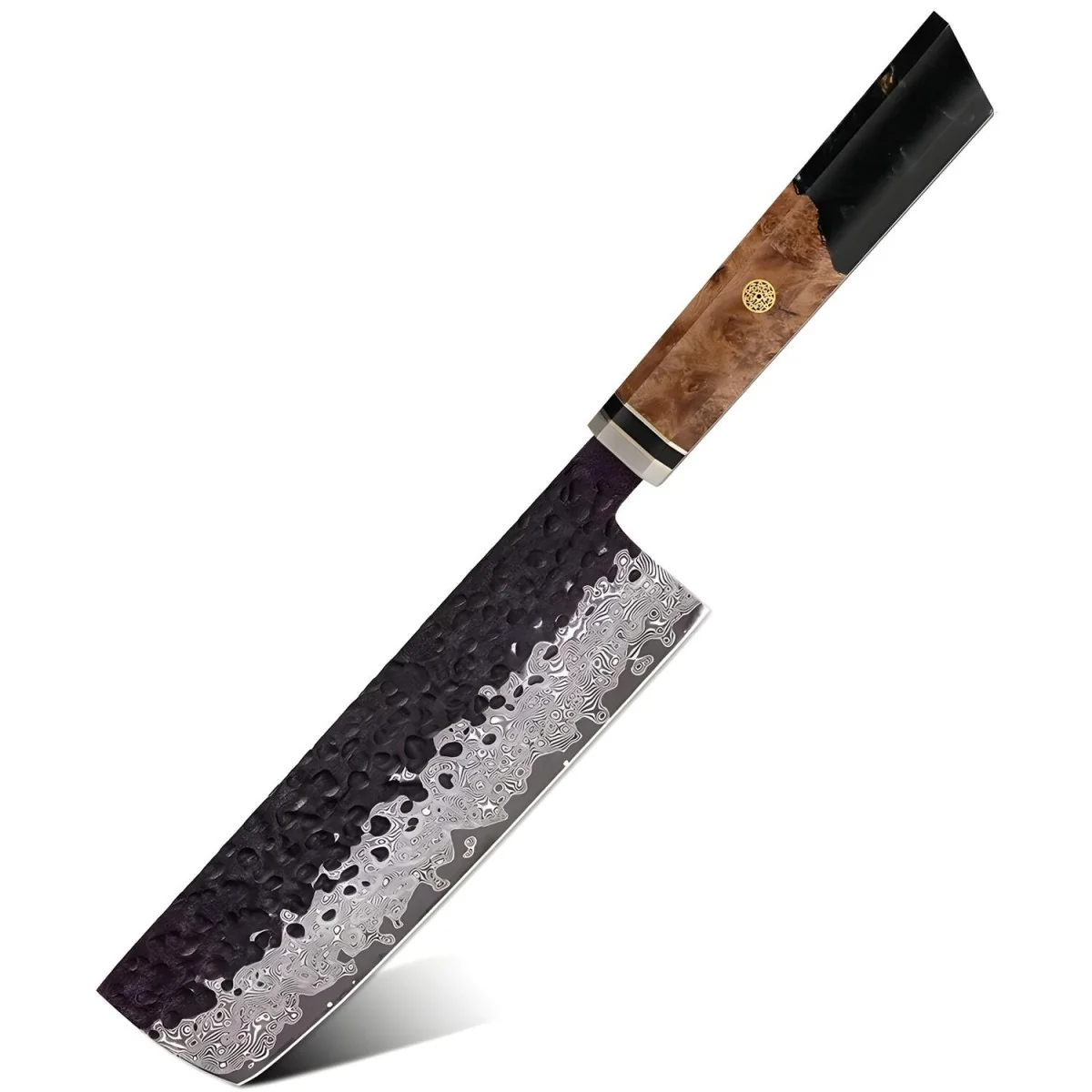 Damaškový kuchynský nôž Airi-Nakiri 32cm, čepeľ 17,5cm