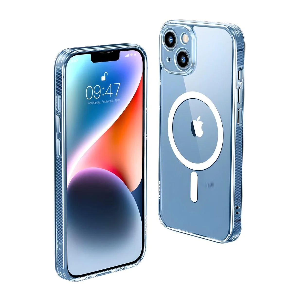 Magnetické gélové puzdro pre Apple iPhone 14 Plus - Tra 1 x 1 ks, MagSafe kompa