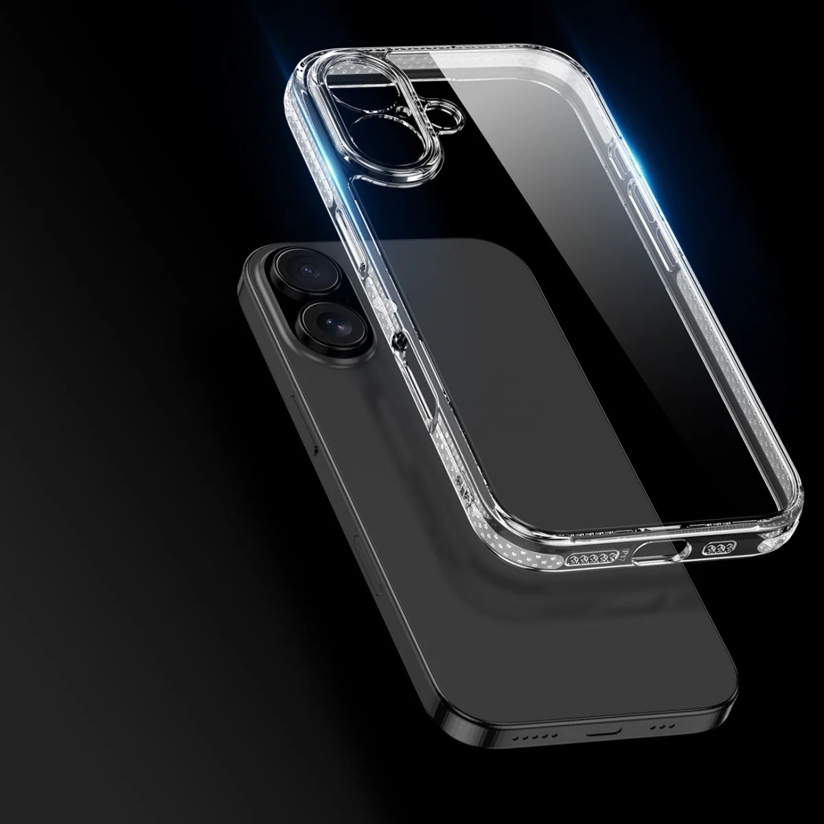 Dux Ducis Clin kryt na iPhone 17, priesvitný