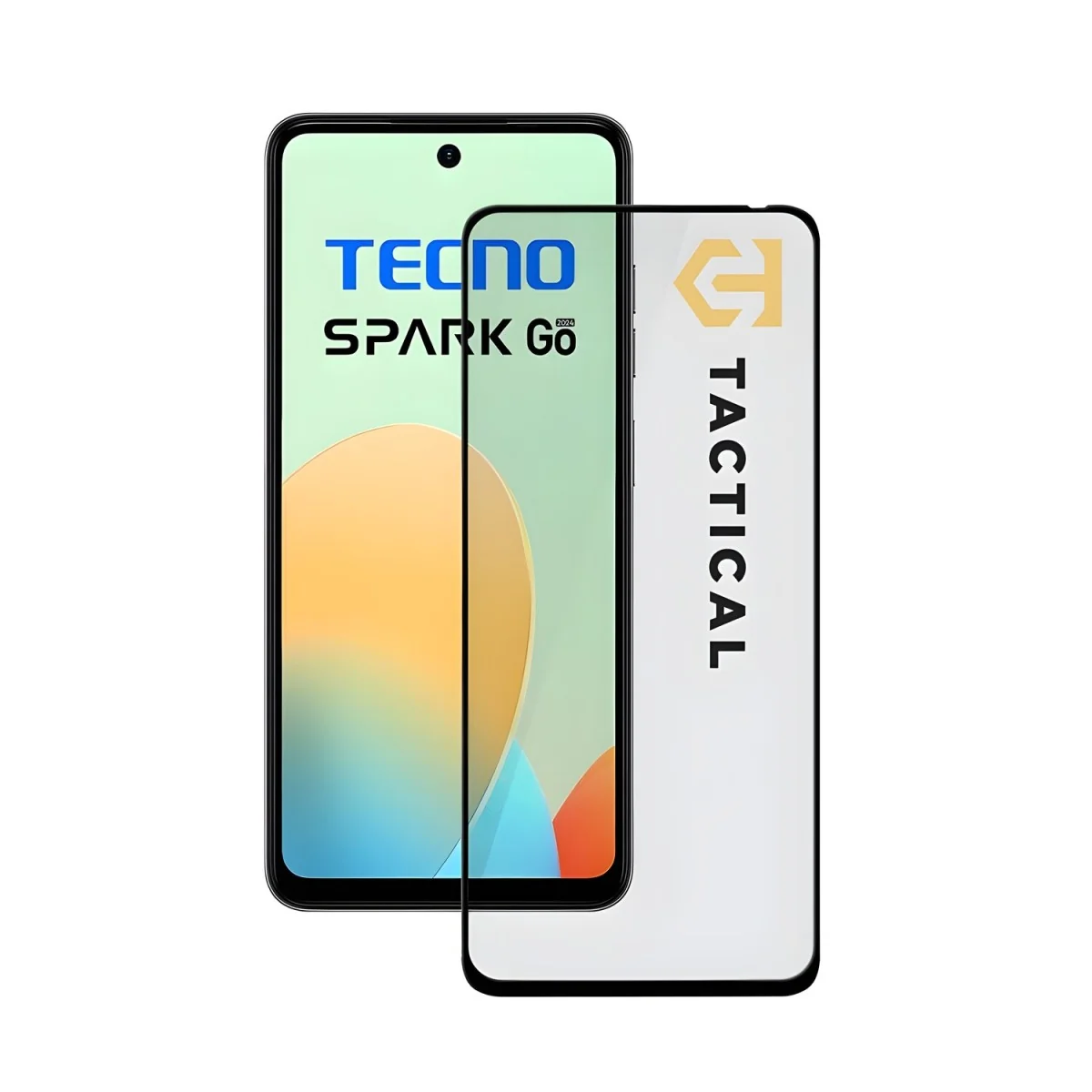 Sklo pre Tecno Spark GO 2024 - Čierna Ochranné sklo, 0.33 mm