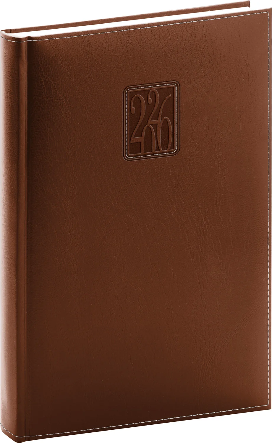 NOTIQUE Denný diár Panama 2026 hnedý 15 x 21 cm