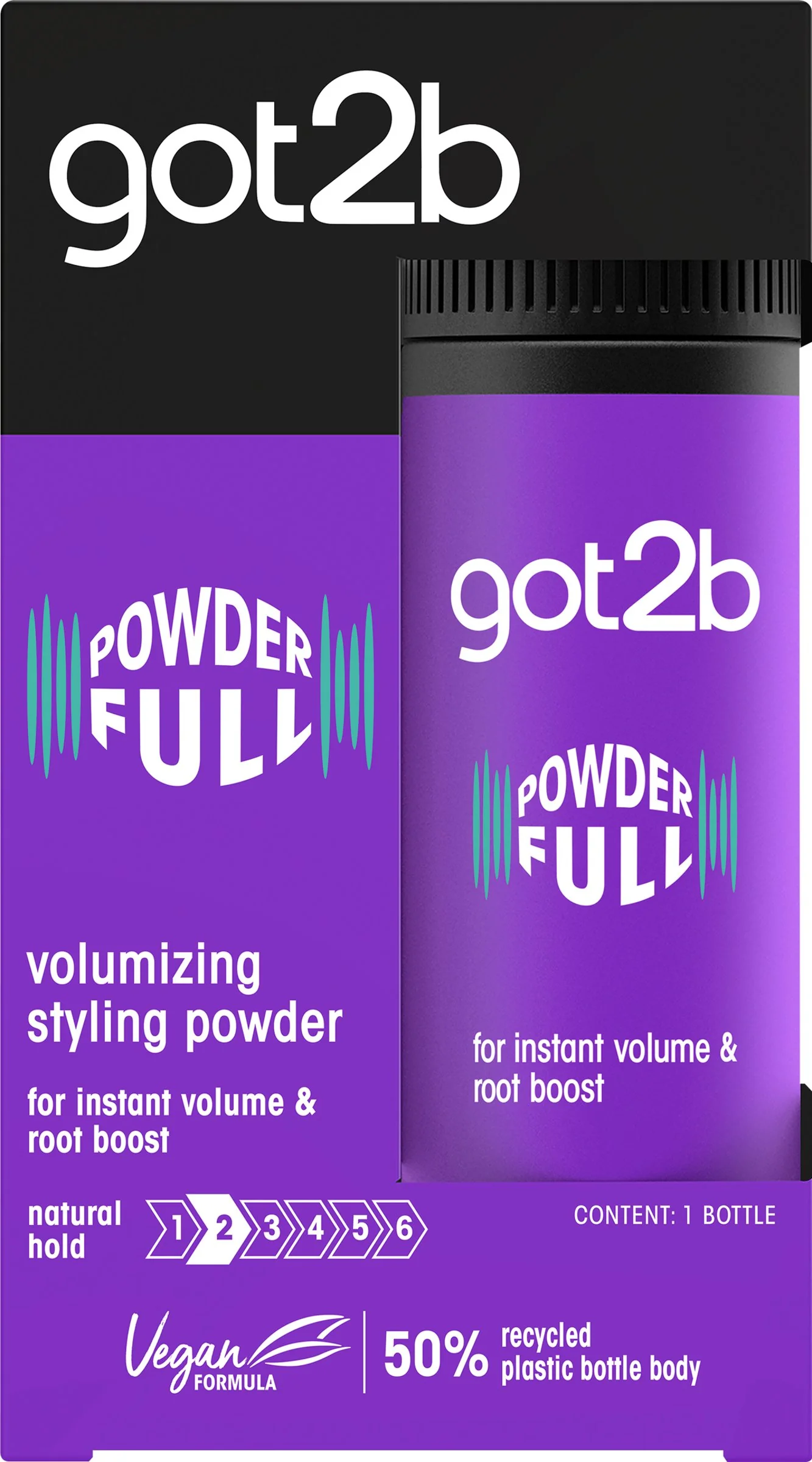 got2b stylingový púder pre objem vlasov Powderfull 1×10 g, vlasový púder