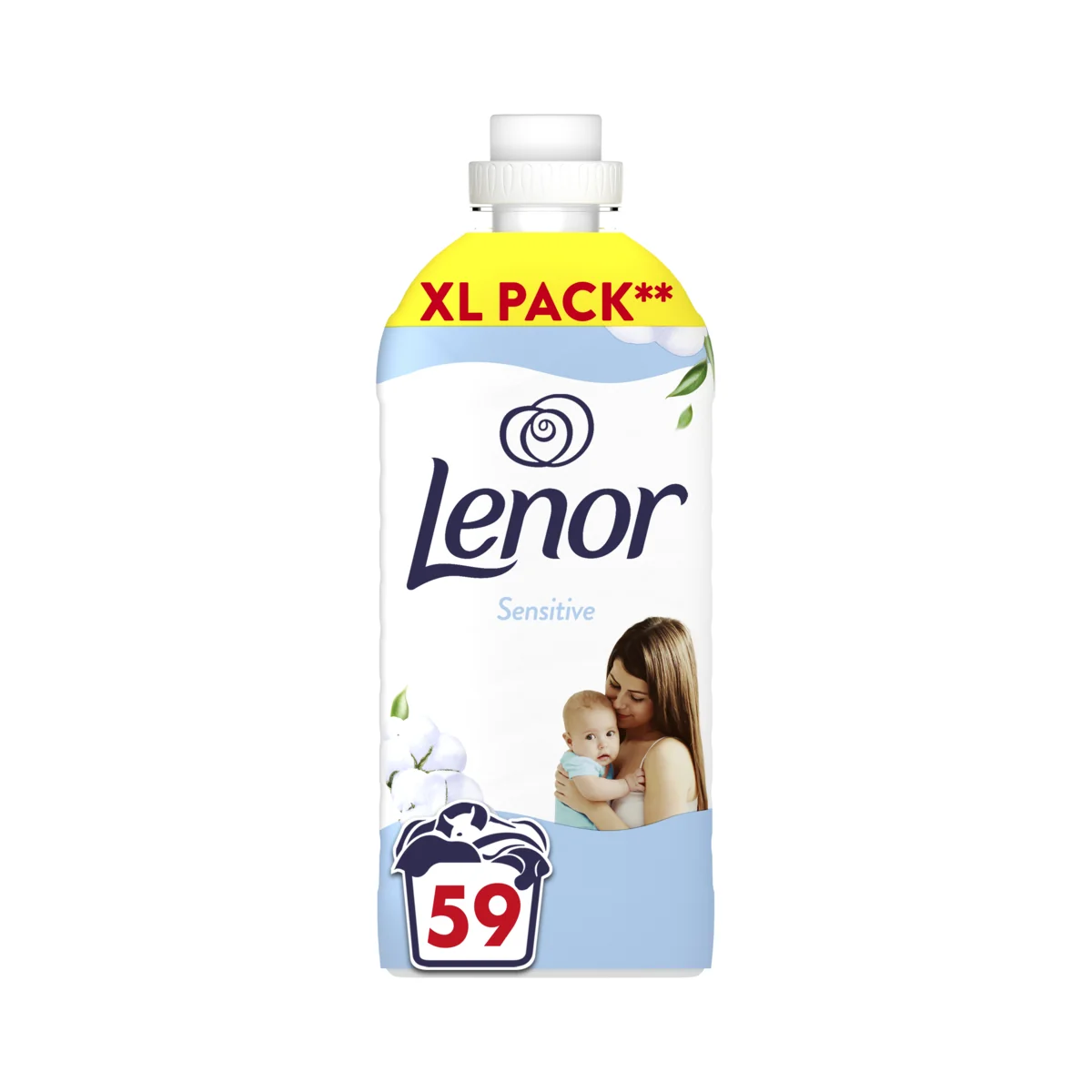 Lenor Sensitive aviváž 2.478l, 118 praní 2,478 l