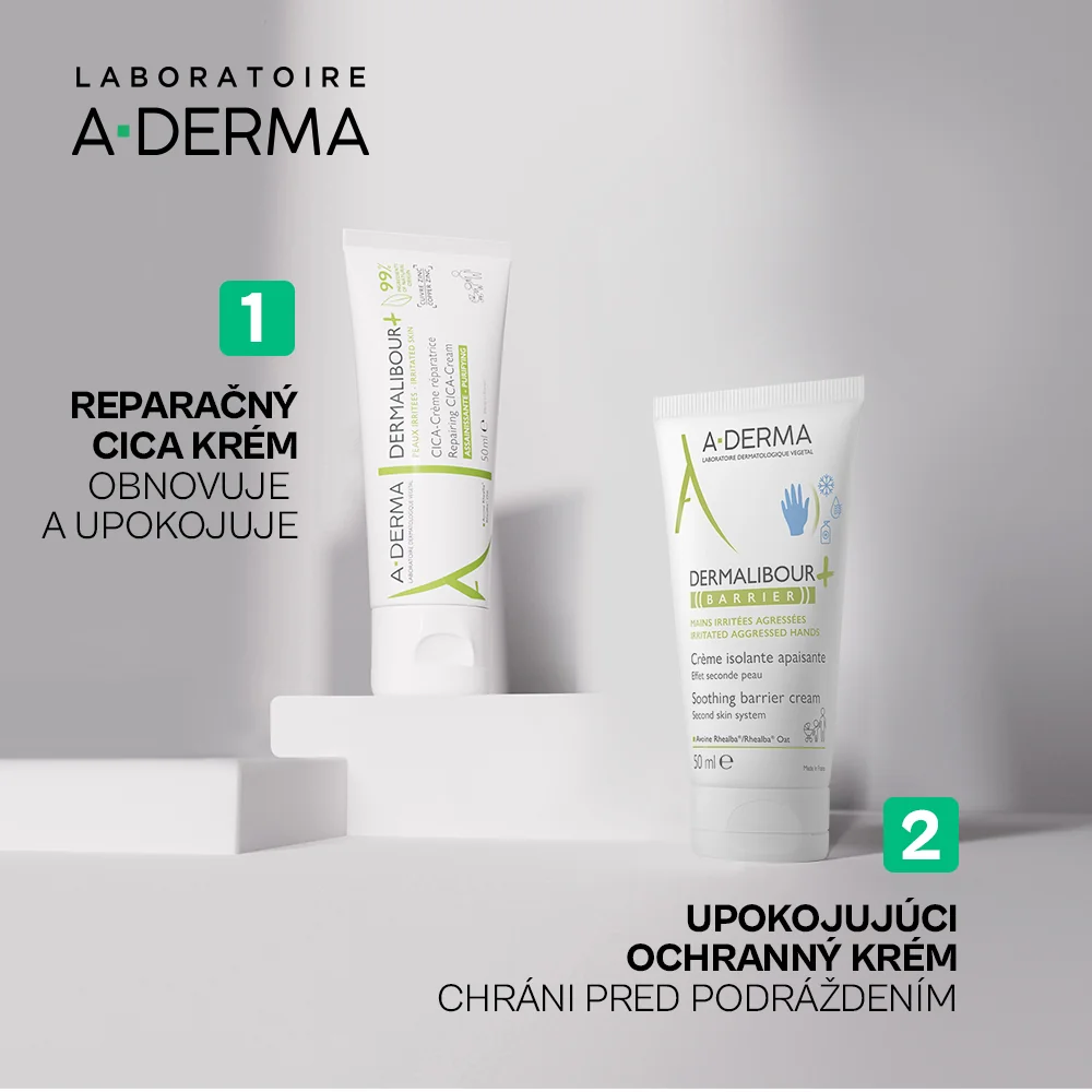 A-DERMA DERMALIBOUR+ BARRIER 50 ml 1×50 ml, ochranný krém