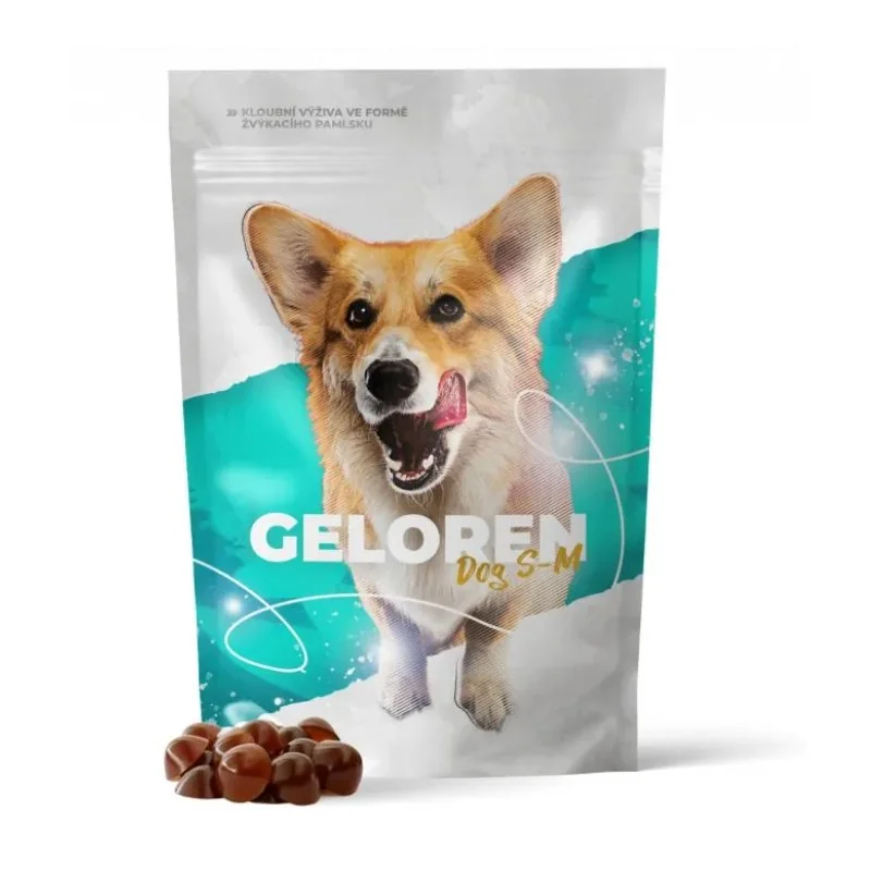 Kolagén pre malé a stredné psy 180 g, pečeňová