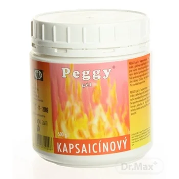 PEGGY GÉL kapsaicínový 1×500 g, gél