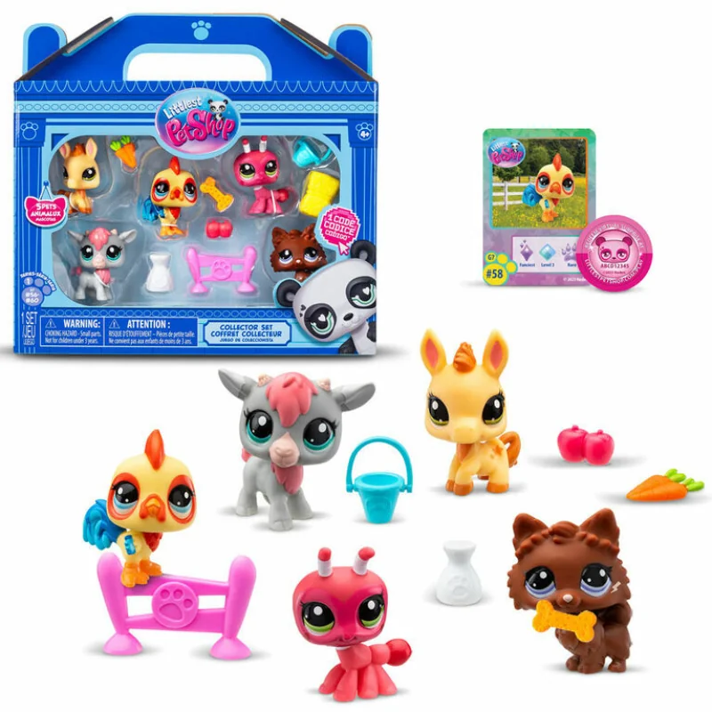 Littlest Pet Shop Farma – Najlepší priatelia, 5 postavičiek