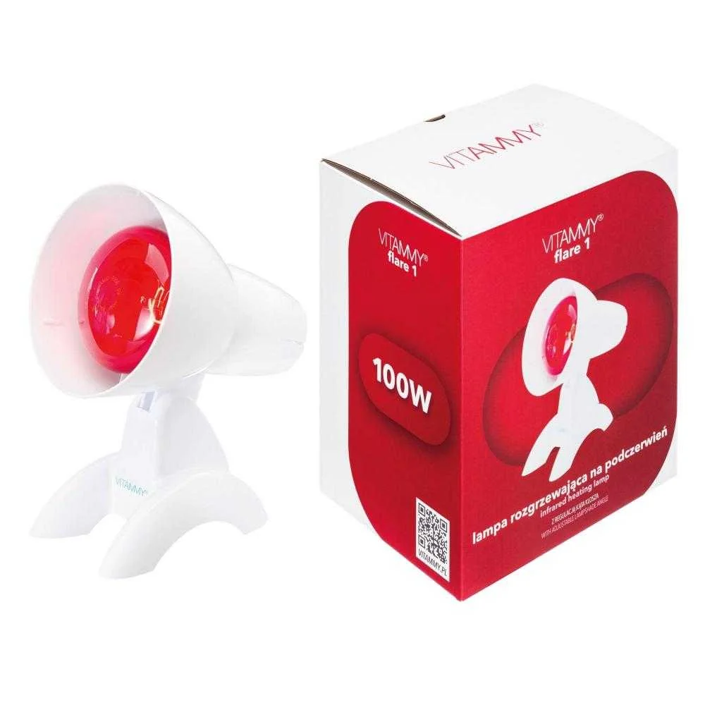 VITAMMY Flare 1100 W Infračervená vyhrievacia lampa 1×1 ks, infračervená lampa