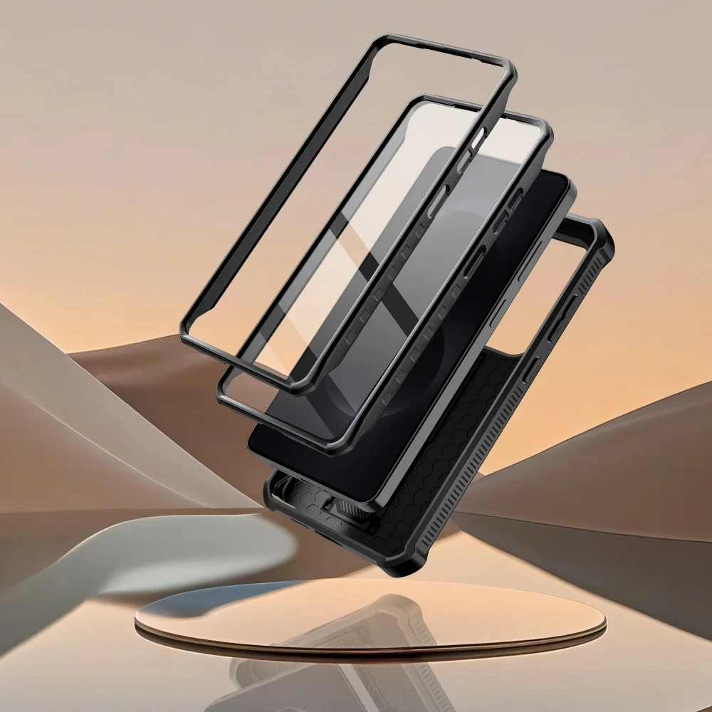 Tech-Protect Kevlar Cam kryt na Samsung Galaxy S26 Ultra, čierny