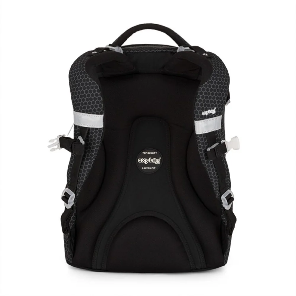 Školský batoh OXY OMBRE Black Čierny, ergonomický