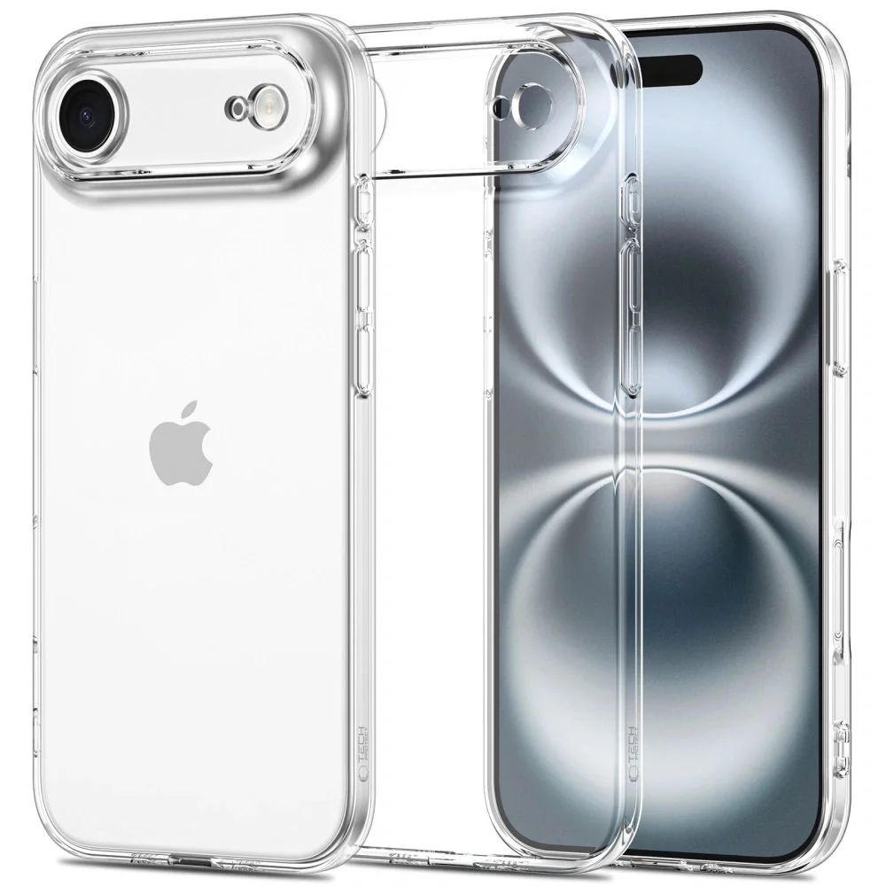 Tech-Protect FlexAir kryt na iPhone 17 Air, priesvitný