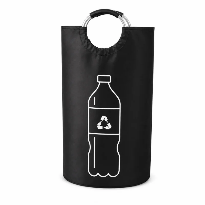 Livefy taška na plastové fľaše Bottle Bag 82l, čierna