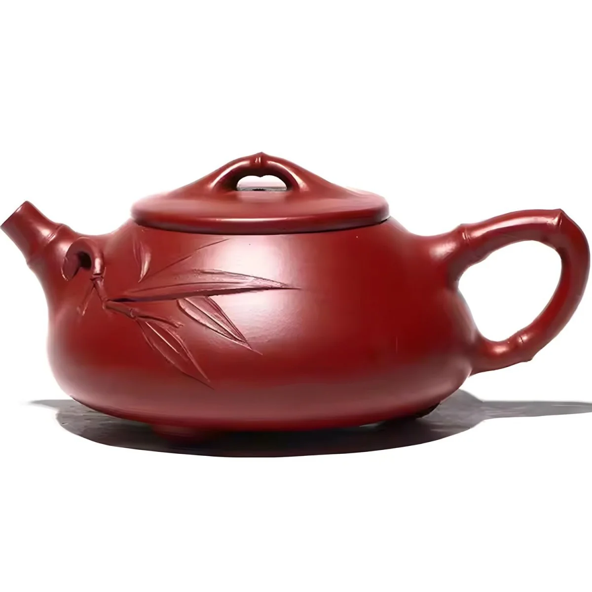Čajník Zhuying Hnedá/Červená ručne dekorovaný, 250ml