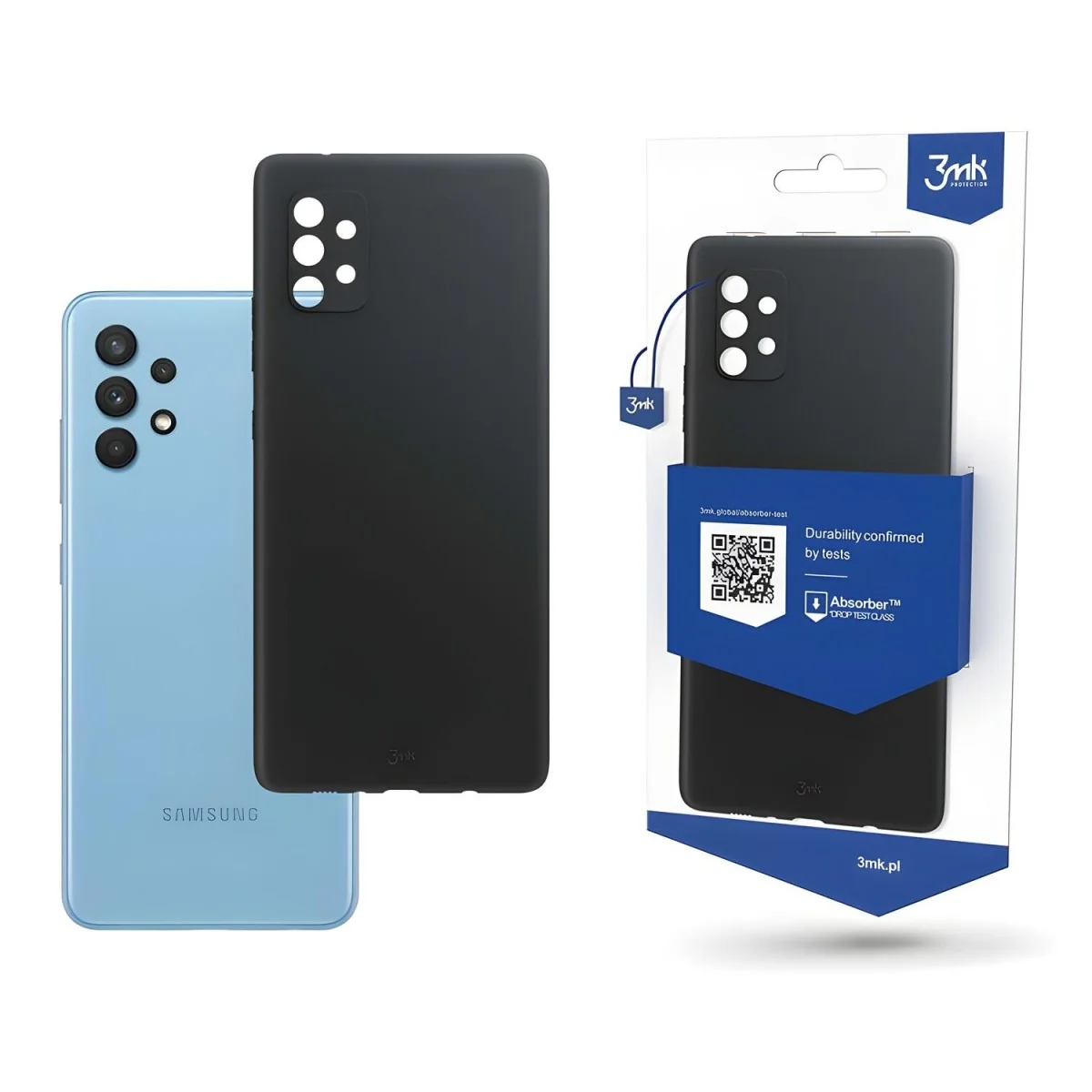 Matt case puzdro pre Samsung Galaxy A33 5G - Čierna 3mk Matt Case