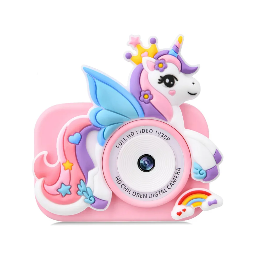 MG DC101 Unicorn detský fotoaparát + 32GB karta, ružový