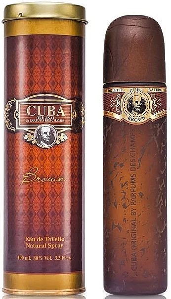 Cuba Brown Edt 35ml 1×35 ml, toaletná voda