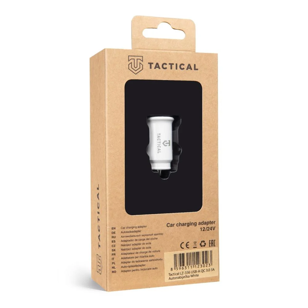 Autonabíjačka USB-A QC 3.0 3A - Čierna