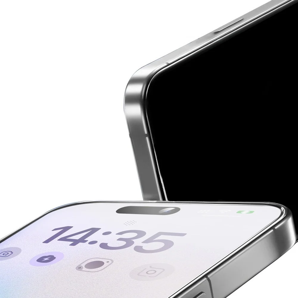 MG Full Glue 6D matné ochranné sklo na iPhone 18 Pro, čierne