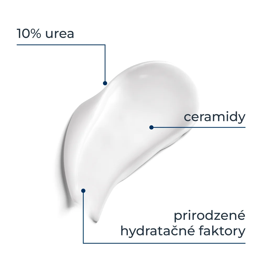EUCERIN UreaRepair Telové mlieko 10 % urea, 400 ml 1×400 ml, hydratácia pokožky