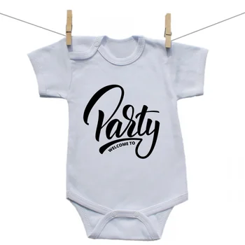 Boodyy Body s krátkym rukávom Welcome to party Veľkosť: 62
