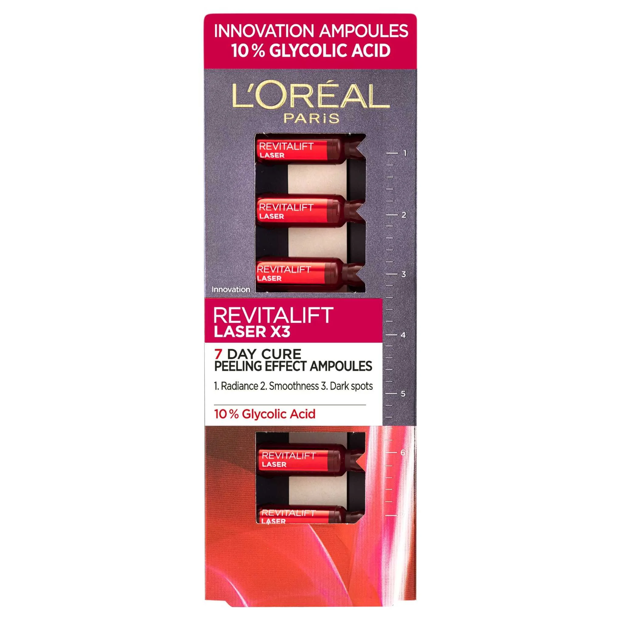 L'Oréal Paris Revitalift Laser kúra 7×1,3 ml, kúra v ampulkách