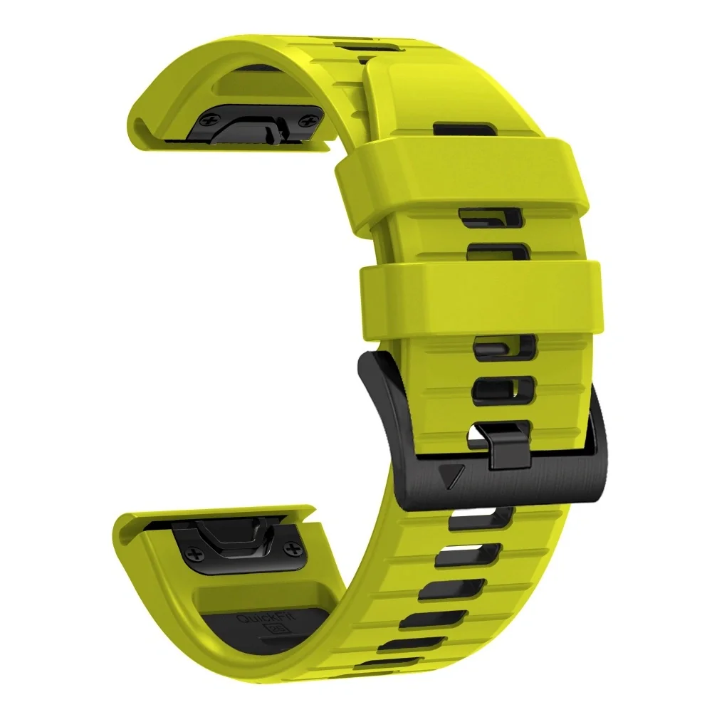 Tech-Protect IconBand remienok Garmin QuickFit 26mm, lime / black