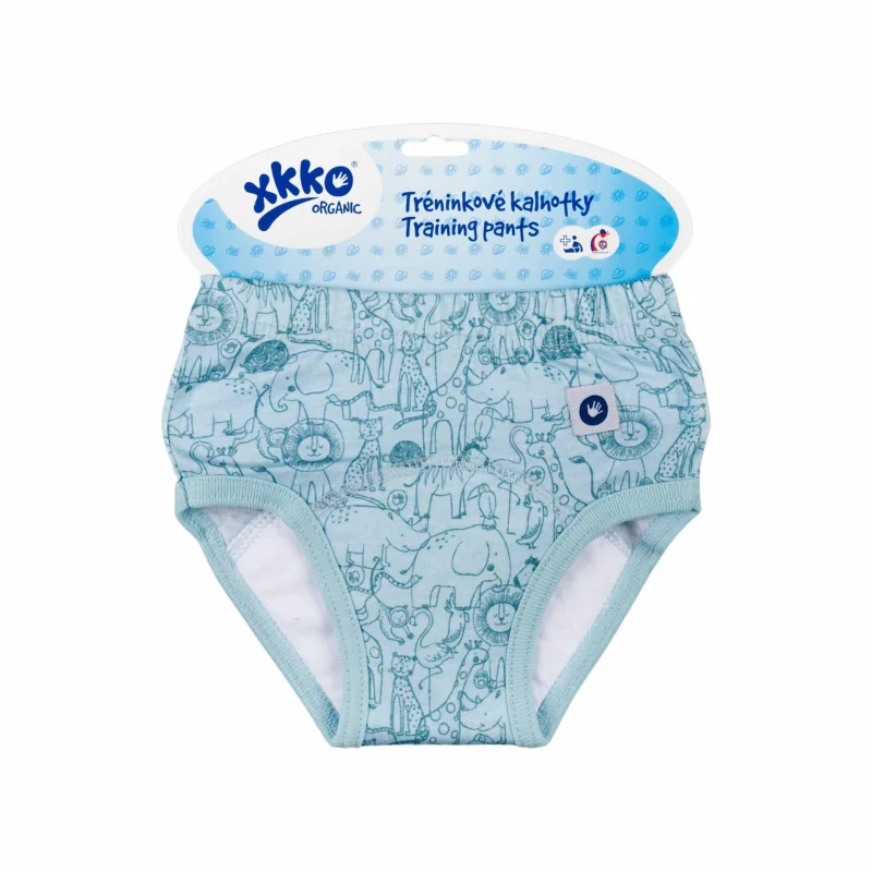 XKKO Organic Tréningové nohavičky - Safari Mountain Spring, Veľkosť S ORGTP0801