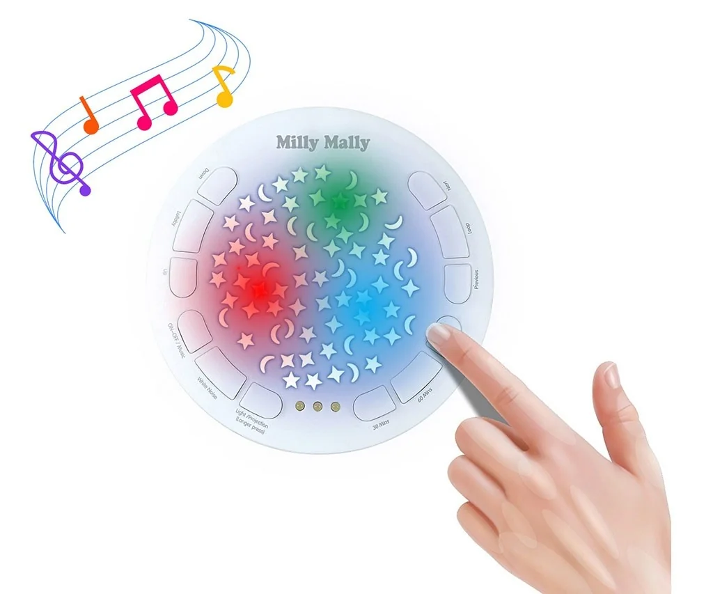 Plyšový zaspávačik koala s projektorom Milly Mally , 20C55185
