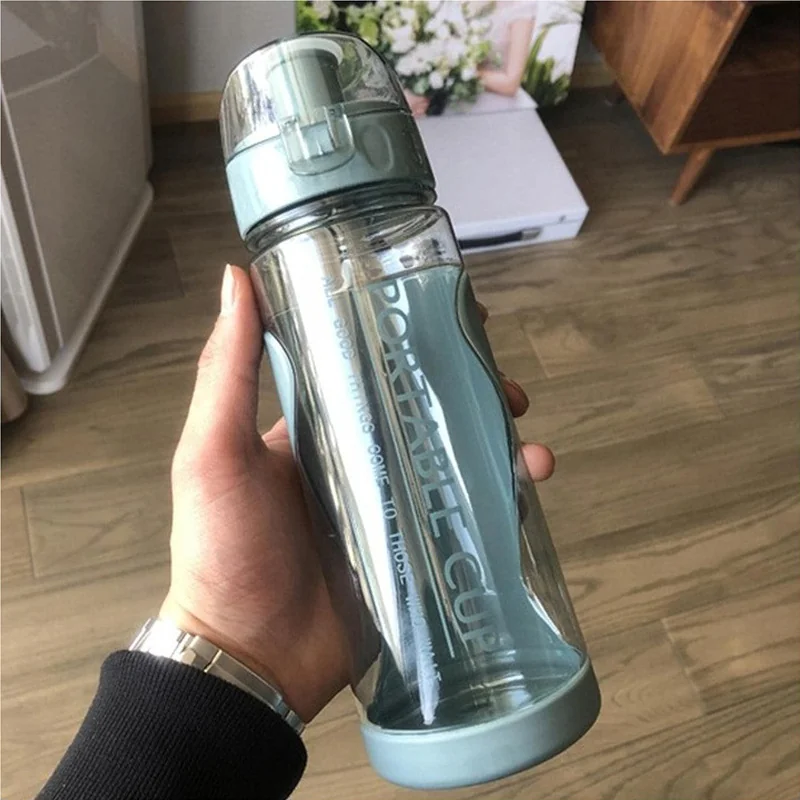 Livefy fľaša na vodu Fitcup 600 ml, modrá