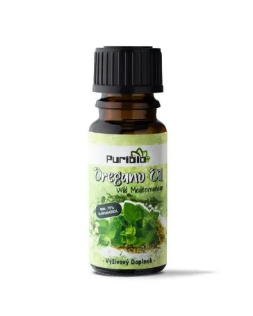100% Oregano Prírodná Silica / Éterický Olej 10ml 1×10 ml, výživový doplnok