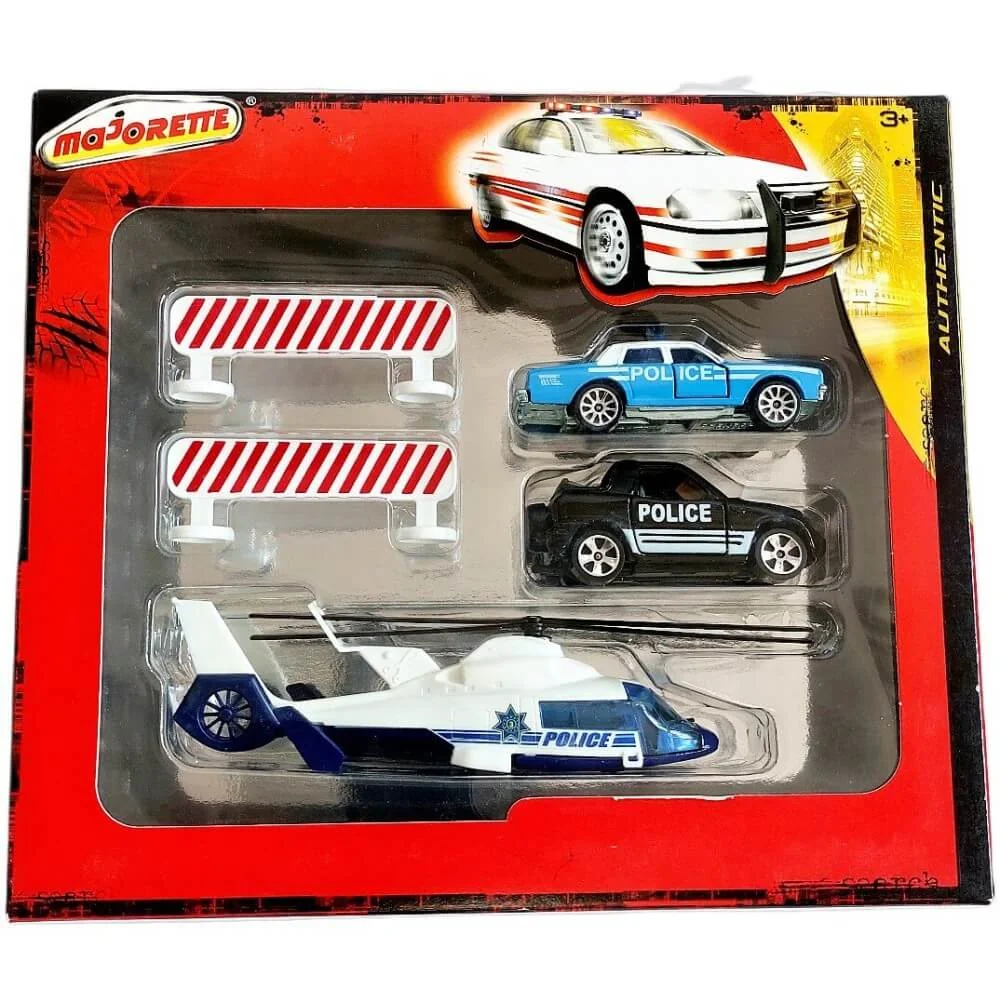 Auto set Majorette polícia-MOVEO