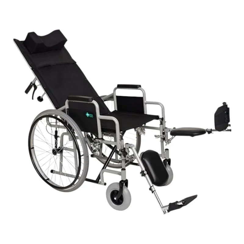 REHAFUND polohovateľný invalidný vozík YJ-011JA, 48cm, čierny
