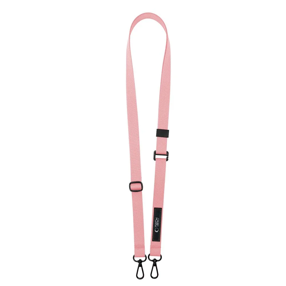 Tech-Protect Rope Crossbody šnúrka na mobil, ružová