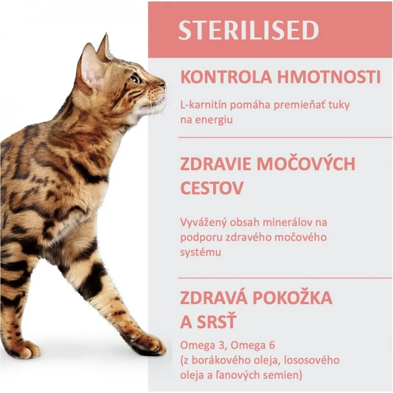 OPTIMEAL™ Superpremium pre všetky kastrované mačky s hovädzim mäsom a ciroku 1,5 kg (4652)